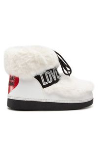 Love Moschino - LOVE MOSCHINO Śniegowce JA24432G0FIT210A Biały. Kolor: biały. Materiał: materiał #2