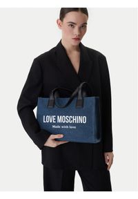 Love Moschino - LOVE MOSCHINO Torebka JC4056PP1OLG170A Niebieski. Kolor: niebieski #1