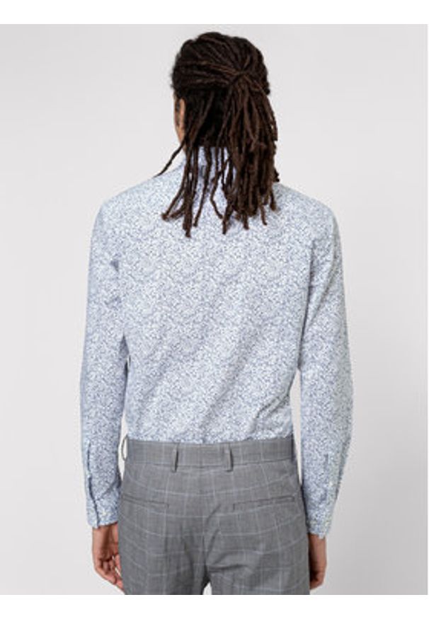 Hugo Koszula Erondo 50450025 Biały Extra Slim Fit. Kolor: biały. Materiał: bawełna