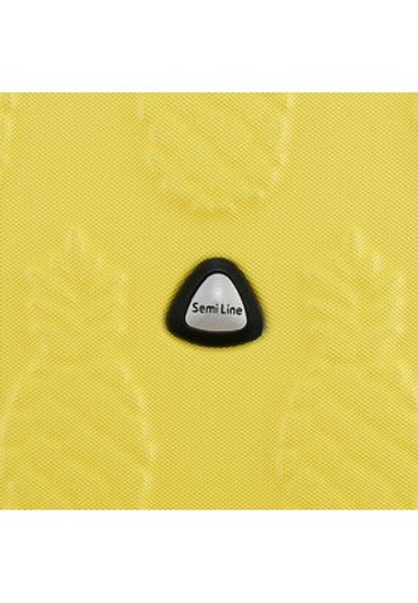Semi Line Walizka duża T5571-6 Żółty. Kolor: żółty