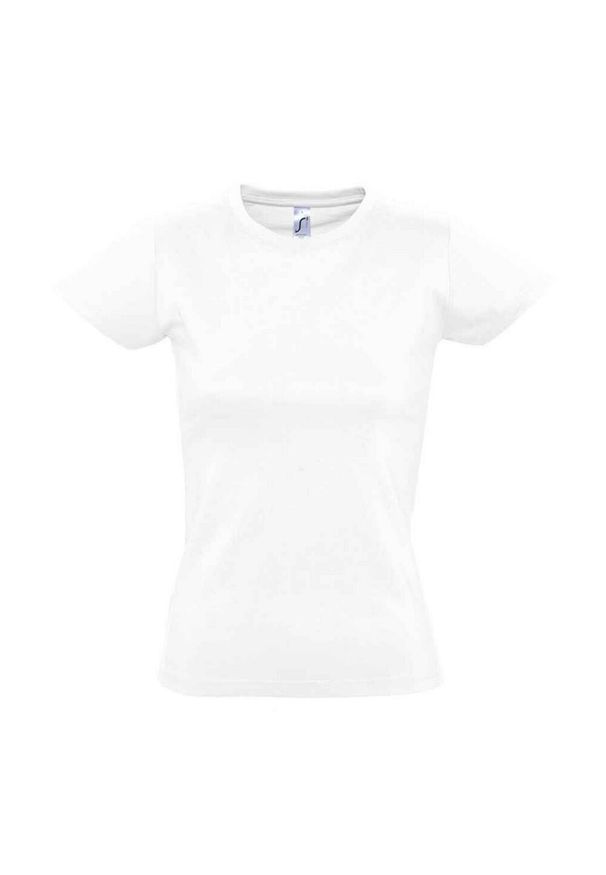 SOL'S - Koszulka Imperial Dla Kobiet. Kolor: biały. Sport: turystyka piesza