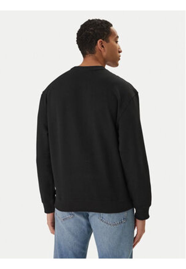 Calvin Klein Jeans Bluza LV04RC296G Czarny Regular Fit. Kolor: czarny. Materiał: bawełna