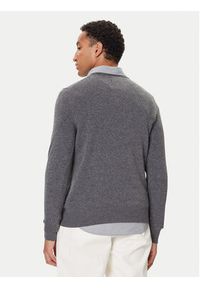 Marc O'Polo Sweter M29 5144 60504 Szary Regular Fit. Typ kołnierza: polo. Kolor: szary. Materiał: bawełna #4