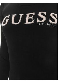 Guess Bluzka W4RI76 J1314 Czarny Slim Fit. Kolor: czarny. Materiał: bawełna