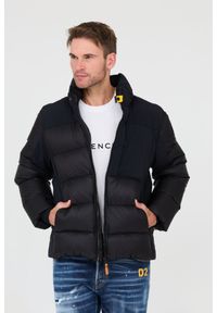 Parajumpers - PARAJUMPERS Czarna męska kurtka Gover, Rozmiar L. Kolor: czarny. Materiał: puch #8