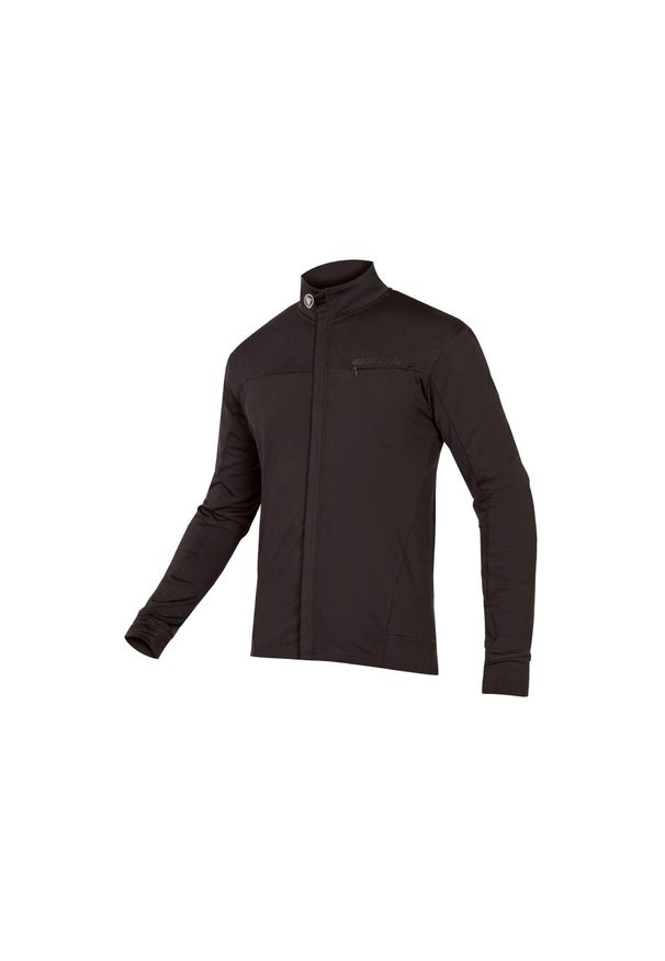 ENDURA - Bluza rowerowa męska Endura Xtract Roubaix. Kolor: czarny. Materiał: materiał. Sport: kolarstwo