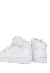 Nike Sneakersy Air Force 1 '07 Mid DD9625 100 Biały. Kolor: biały. Materiał: skóra. Model: Nike Air Force #4