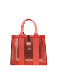 Tommy Jeans Torebka Tjw Summer Vacation Tote Mesh AW0AW15123 Czerwony. Kolor: czerwony #1