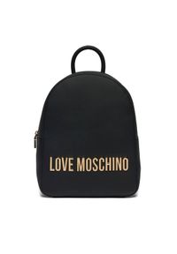 Love Moschino - LOVE MOSCHINO Plecak JC4193PP1LKD0000 Czarny. Kolor: czarny. Materiał: skóra #1