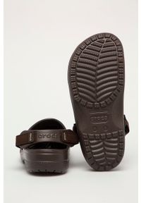 Crocs - Klapki Yukon Vista II Clog Espresso 207142. Kolor: brązowy. Materiał: materiał. Wzór: gładki. Obcas: na obcasie. Wysokość obcasa: niski #4