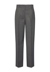 TOMMY HILFIGER - Tommy Hilfiger Spodnie materiałowe WW0WW47550 Szary Wide Leg. Kolor: szary. Materiał: wiskoza, syntetyk #8