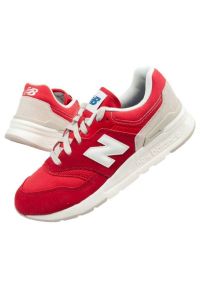 Buty New Balance GR997HBS białe czerwone. Zapięcie: sznurówki. Kolor: biały, wielokolorowy, czerwony. Materiał: materiał. Szerokość cholewki: normalna #4