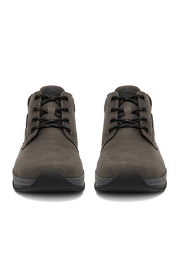 Rieker Półbuty CEO-31204-42 Szary. Kolor: szary. Materiał: zamsz, skóra