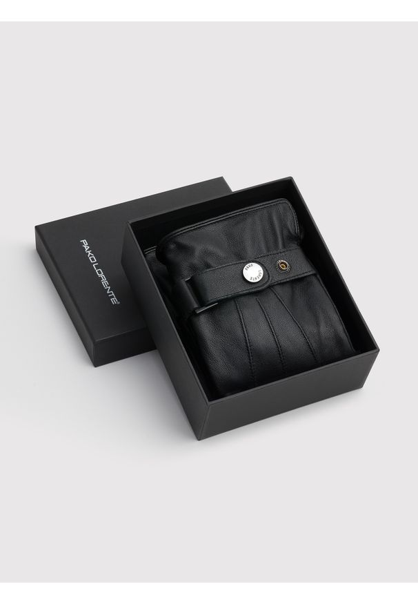 Pako Lorente - PAKO LORENTE – Eleganckie skórzane rękawiczki męskie. Materiał: skóra. Sezon: zima. Styl: elegancki