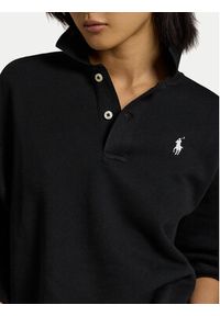 Polo Ralph Lauren Polo 211947966002 Czarny Regular Fit. Typ kołnierza: polo. Kolor: czarny. Materiał: bawełna #3