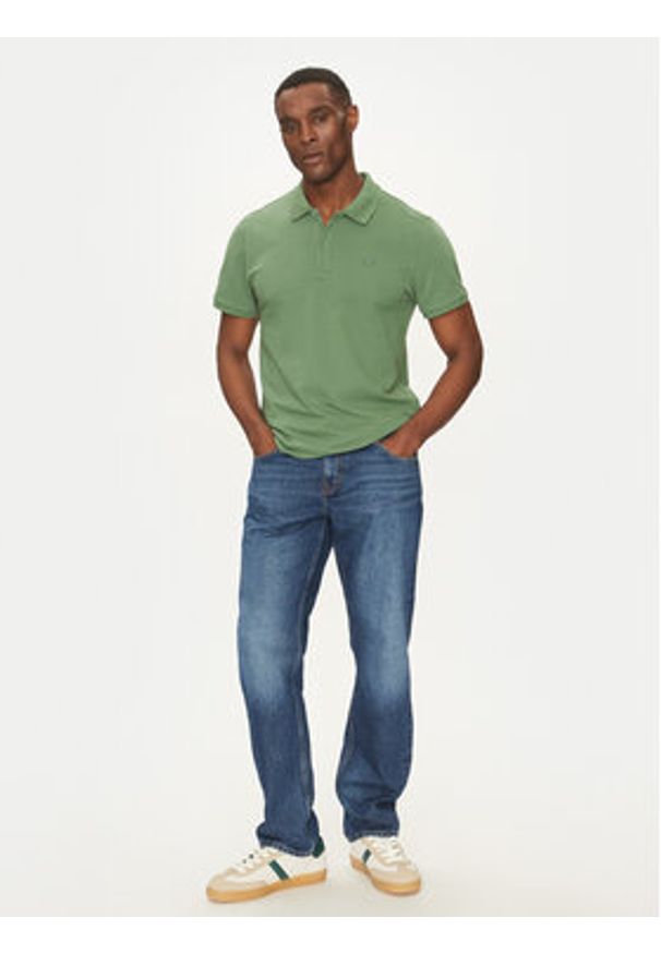 Mustang Jeansy Denver 1016340 Niebieski Straight Fit. Kolor: niebieski