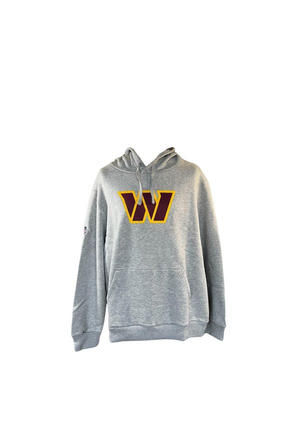 New Era - Bluza z kapturem Washington Commanders NFL. Typ kołnierza: kaptur. Kolor: szary