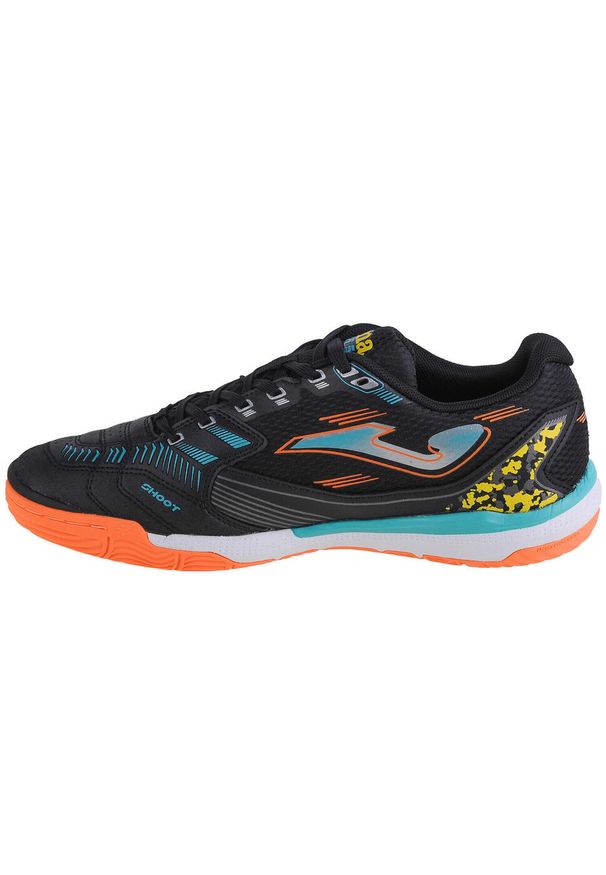 Buty halowe - halówki męskie, Joma Liga. Kolor: wielokolorowy, czarny