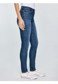 Big-Star - Jeansy damskie skinny granatowe Adela 512. Kolor: niebieski. Sezon: lato #5