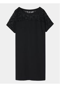 Tatuum Sukienka codzienna Owera T2322.201 Czarny Relaxed Fit. Okazja: na co dzień. Kolor: czarny. Materiał: wiskoza, syntetyk. Typ sukienki: proste. Styl: casual #6