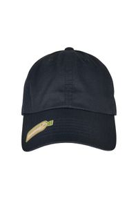 FLEXFIT - Czapka Flexfit Dad Recycled Polyester. Kolor: niebieski. Materiał: poliester #1