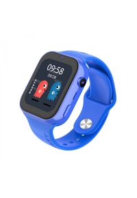 GARETT - Garett Kids Twin 2 4G niebieski. Rodzaj zegarka: smartwatch. Kolor: niebieski