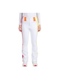 Spodnie Narciarskie Rossignol damskie W Sirius Softshell Pant białe. Kolor: biały. Materiał: softshell. Sezon: zima. Sport: narciarstwo