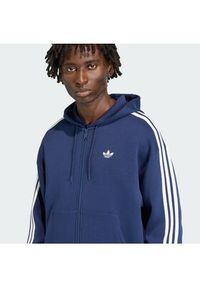 Adidas - adidas Bluza adicolor Spacer KD4086 Granatowy Loose Fit. Okazja: na spacer. Kolor: niebieski. Materiał: bawełna #3