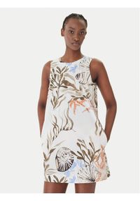 Marella Sukienka codzienna Sultano 2613221322 Biały Regular Fit. Okazja: na co dzień. Kolor: biały. Materiał: bawełna. Typ sukienki: proste. Styl: casual #1