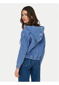 only - ONLY Kurtka jeansowa Kenzie 15356696 Niebieski Regular Fit. Kolor: niebieski. Materiał: bawełna #5