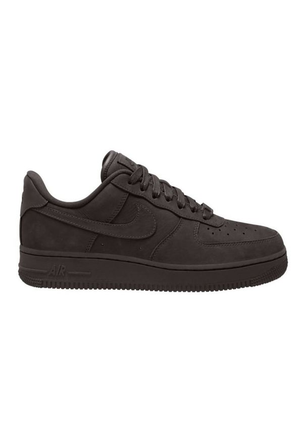 Buty Nike Air Force 1 '07 Prm W DR9503-200 brązowe. Zapięcie: sznurówki. Kolor: brązowy. Materiał: guma, skóra, nubuk. Model: Nike Air Force