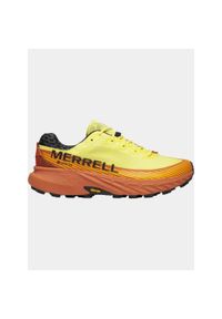 Męskie buty do biegania w terenie Merrell Agility Peak 5 GTX. Kolor: żółty, pomarańczowy, wielokolorowy