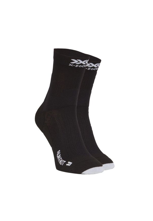 Skarpety biegowe X-Socks Run Fast 4.0. Kolor: czarny. Sport: bieganie
