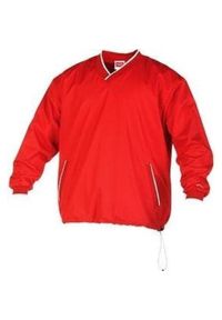 RAWLINGS - Kurtka Baseballowa - V-Neck Pullover - Młodzież (Czerwony). Kolor: czerwony. Styl: młodzieżowy #1