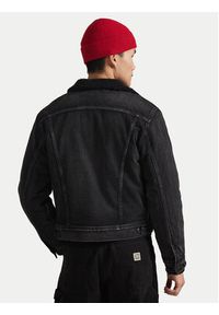 Polo Ralph Lauren Kurtka jeansowa 710956616001 Czarny Regular Fit. Typ kołnierza: polo. Kolor: czarny. Materiał: syntetyk #4