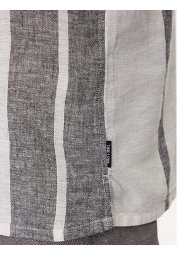 Only & Sons Koszula 22026109 Biały Regular Fit. Kolor: biały. Materiał: len