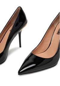 Love Moschino - LOVE MOSCHINO Szpilki JA10459G1OIH0000 Czarny. Kolor: czarny. Materiał: skóra. Obcas: na szpilce #5