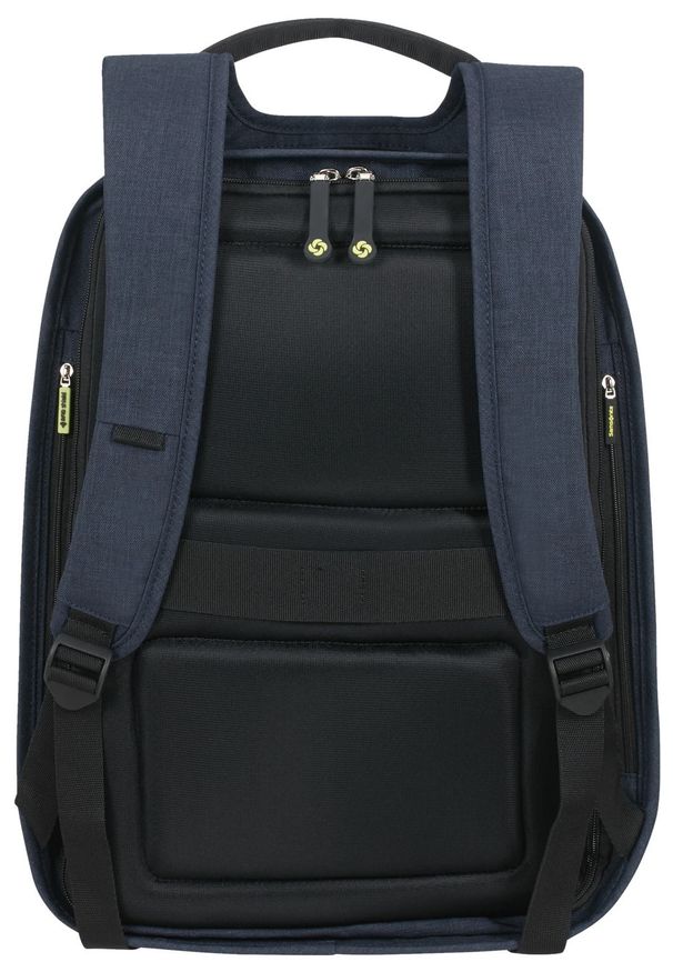 Plecak Samsonite 128822-7769 Securipak 15.6'' eclipse blue. Materiał: materiał, tkanina. Styl: biznesowy