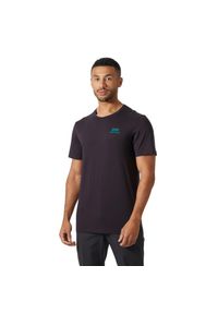 Koszulka Helly Hansen Nord Graphic. Kolor: fioletowy. Materiał: tkanina #1