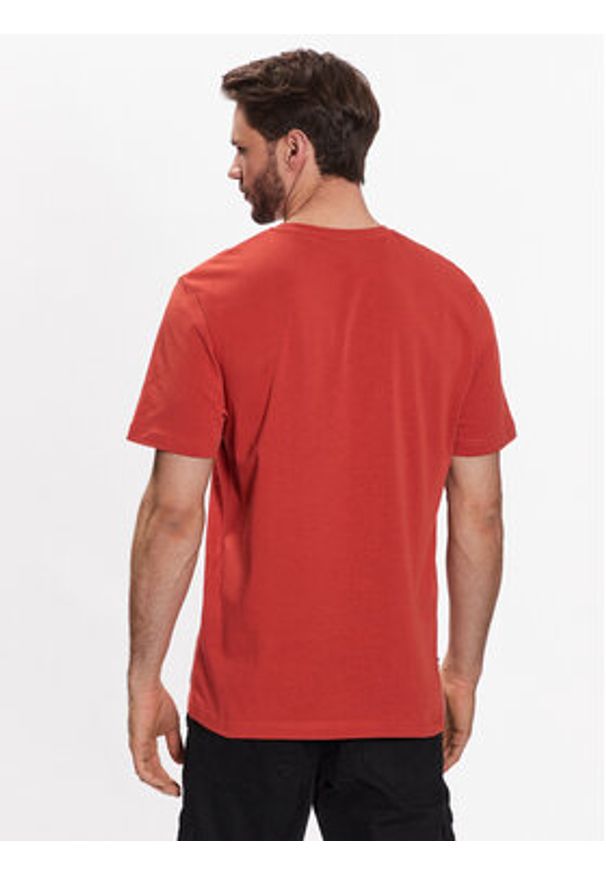 Dolomite T-Shirt 296160-1408 Pomarańczowy Regular Fit. Kolor: pomarańczowy. Materiał: bawełna