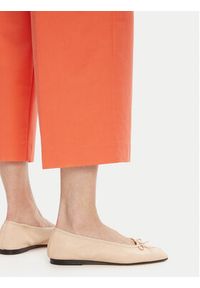 United Colors of Benetton - United Colors Of Benetton Spodnie materiałowe 42A8DF08R Pomarańczowy Wide Leg. Kolor: pomarańczowy. Materiał: syntetyk, bawełna