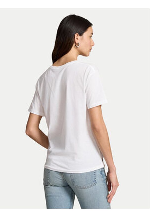 Polo Ralph Lauren T-Shirt 211891561001 Biały Relaxed Fit. Typ kołnierza: polo. Kolor: biały. Materiał: bawełna