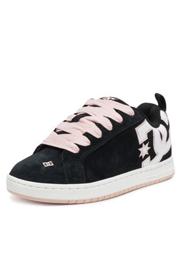 DC Sneakersy V5-10116 Czarny. Kolor: czarny. Materiał: zamsz, skóra