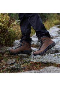 Buty trekkingowe męskie Alpinus GR20 High Tactical. Kolor: brązowy. Sport: turystyka piesza