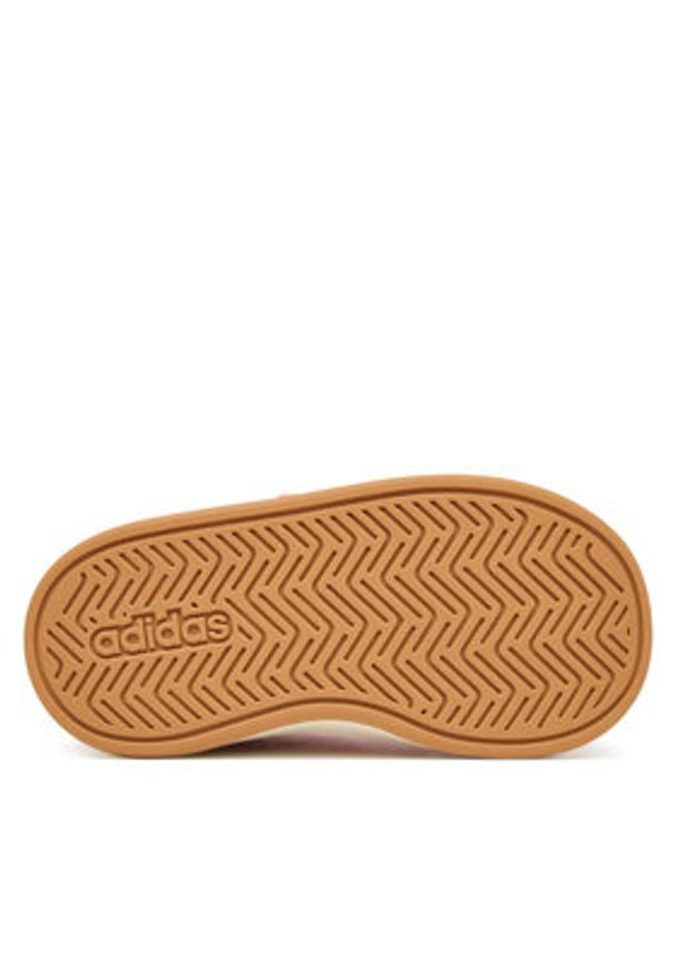Adidas - adidas Sneakersy Grand Court 3.0 JP9377 Różowy. Kolor: różowy. Materiał: skóra