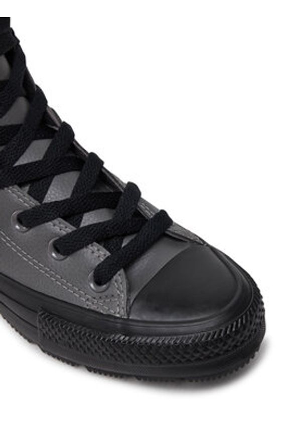 Converse Trampki Chuck Taylor All Star Berkshire Boot A09493C 055 Szary. Kolor: szary. Materiał: skóra
