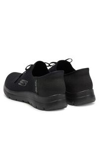 skechers - Skechers Sneakersy Summits-New Daily 150263/BBK Czarny. Kolor: czarny. Materiał: materiał #3