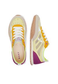 Roxy Sneakersy V12-920 Żółty. Kolor: żółty. Materiał: materiał #3