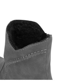 Rieker Trzewiki 79261-45 Szary. Kolor: szary. Materiał: materiał #5