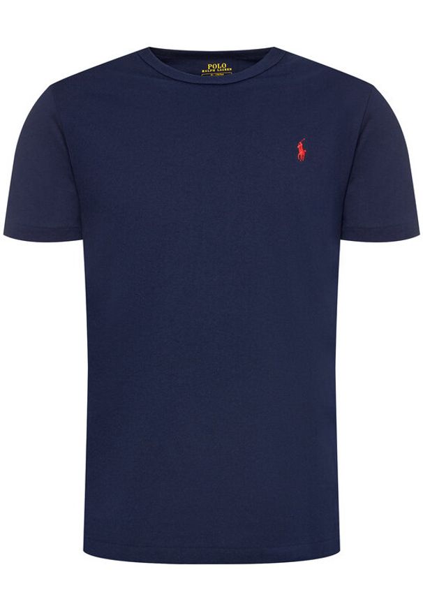 Polo Ralph Lauren T-Shirt Classics 710811284003 Granatowy Regular Fit. Typ kołnierza: polo. Kolor: niebieski. Materiał: bawełna